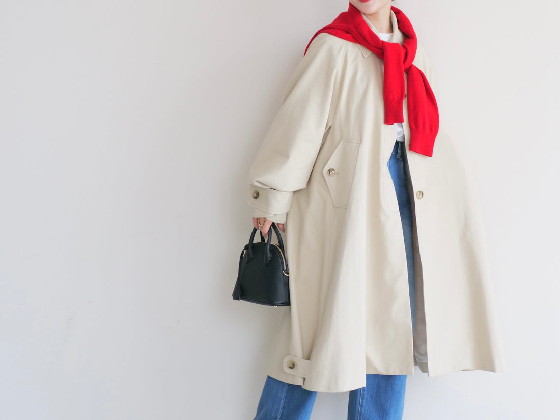 【受注販売】スウィッチカラースプリングコート再入荷決定