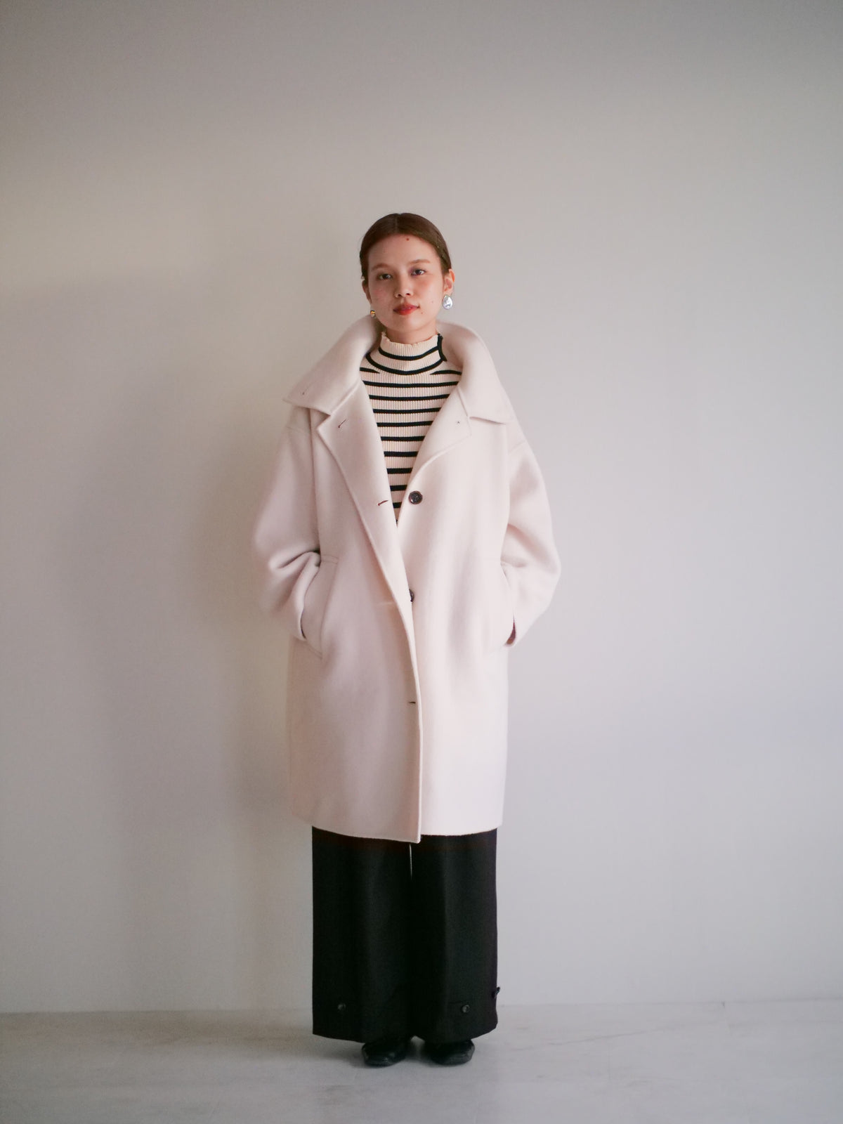 model:151cm (ivory/short)