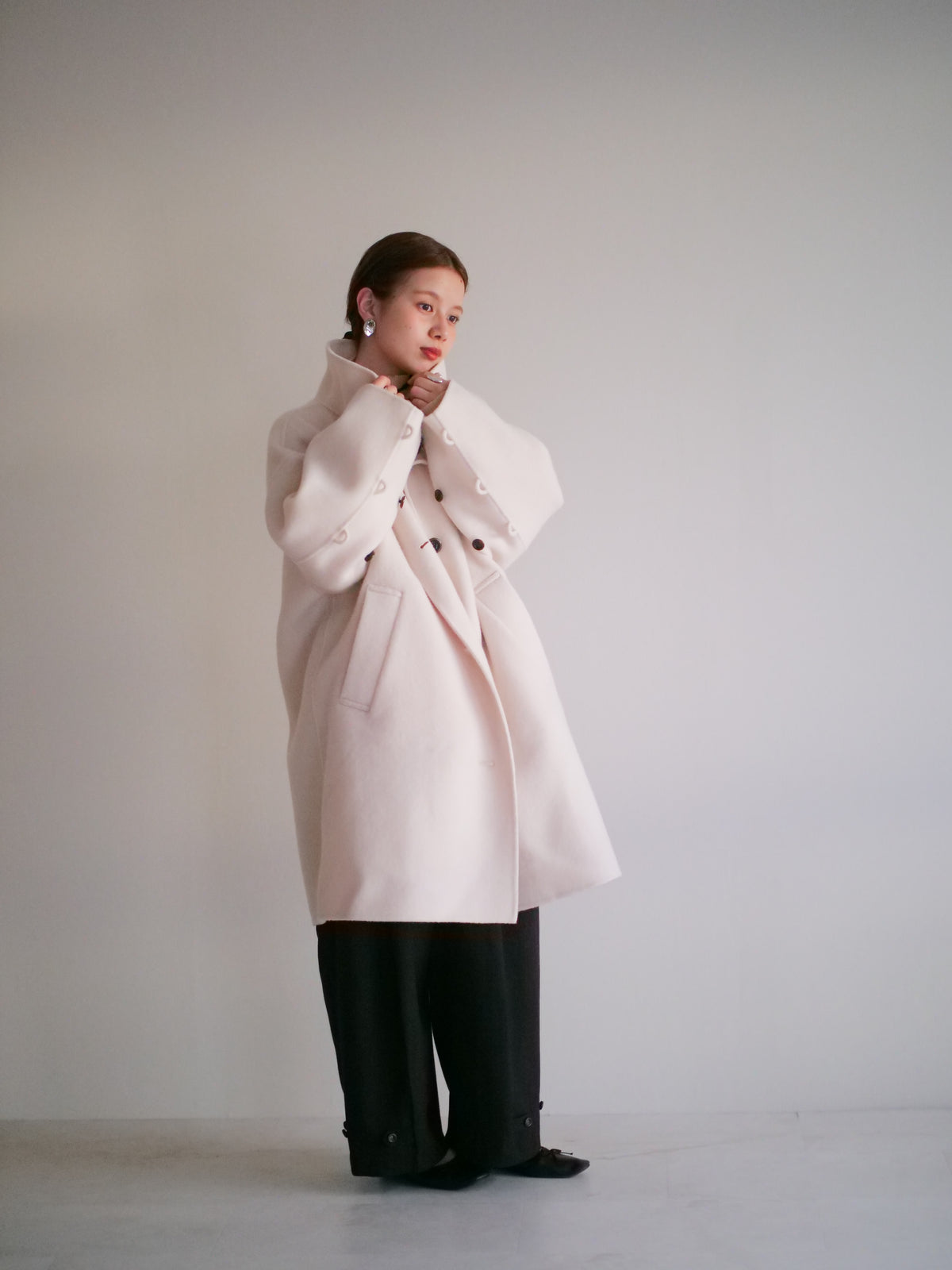 model:151cm (ivory/short)