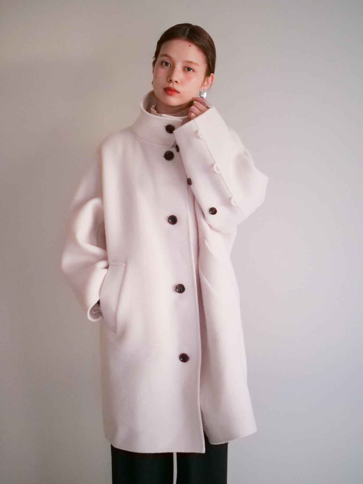model:151cm (ivory/short)