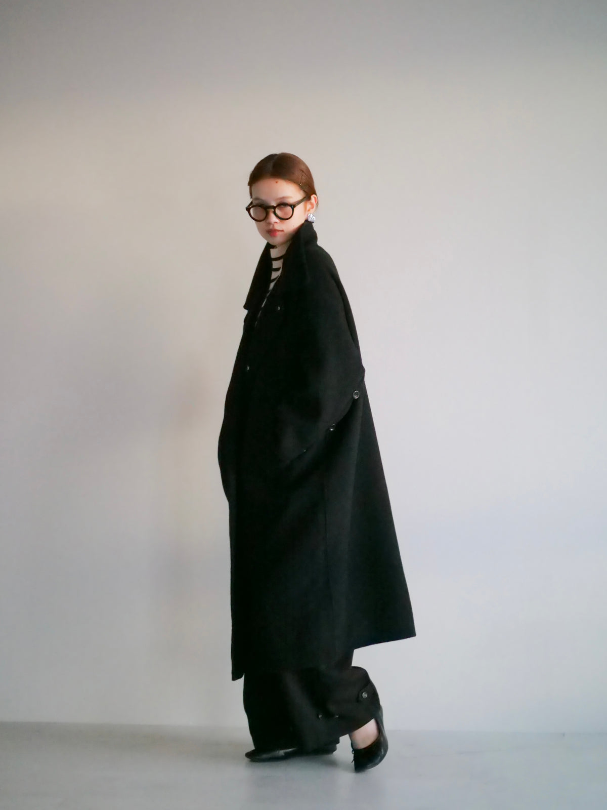 model:151cm (black/long)