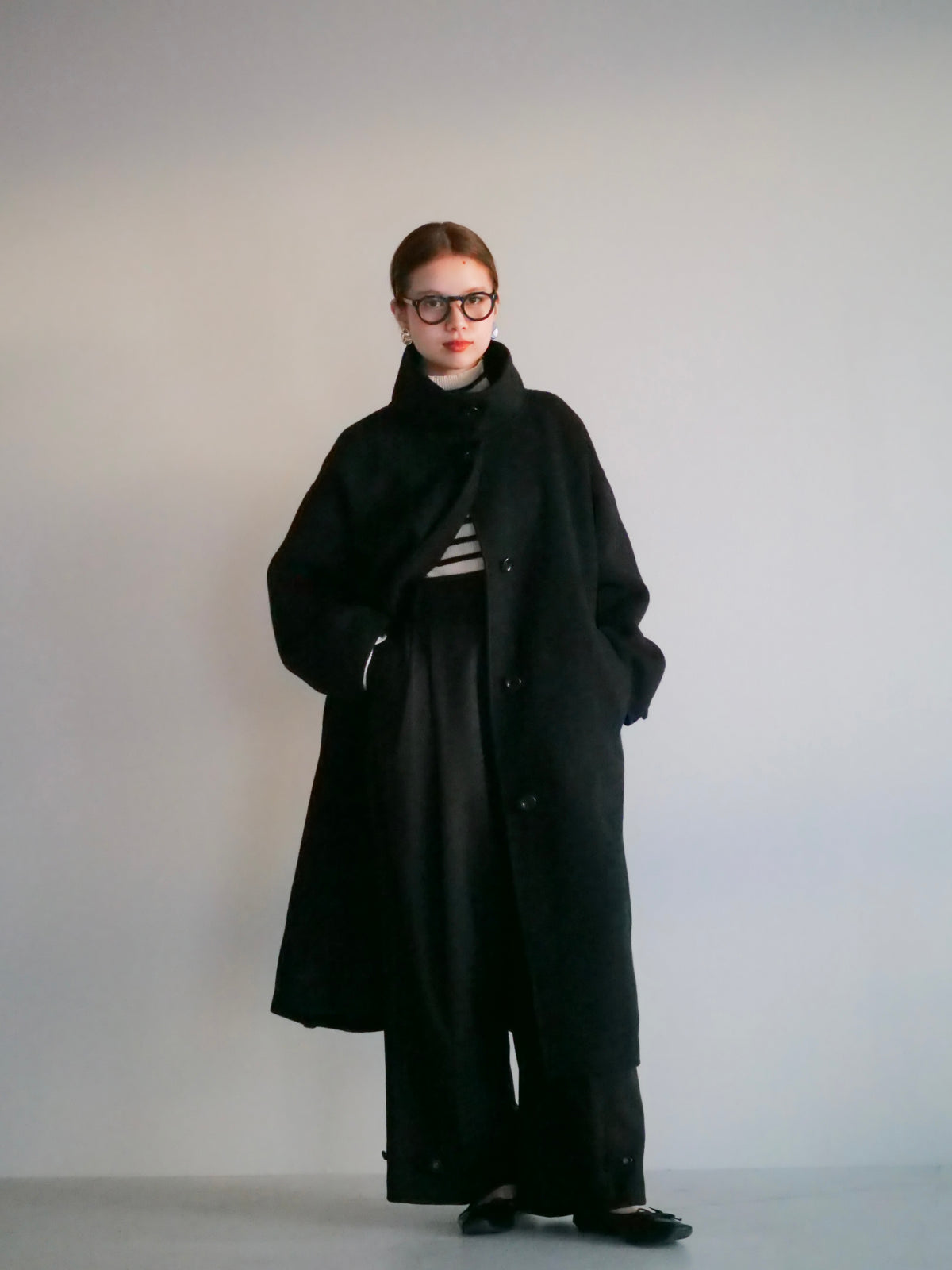 model:151cm (black/long)