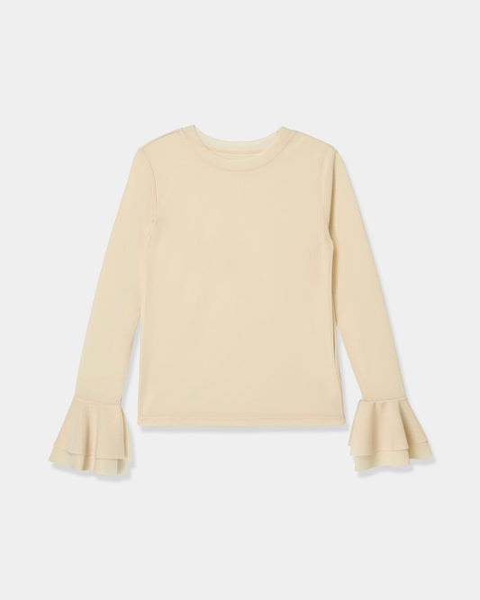 シアーラッフルトップス