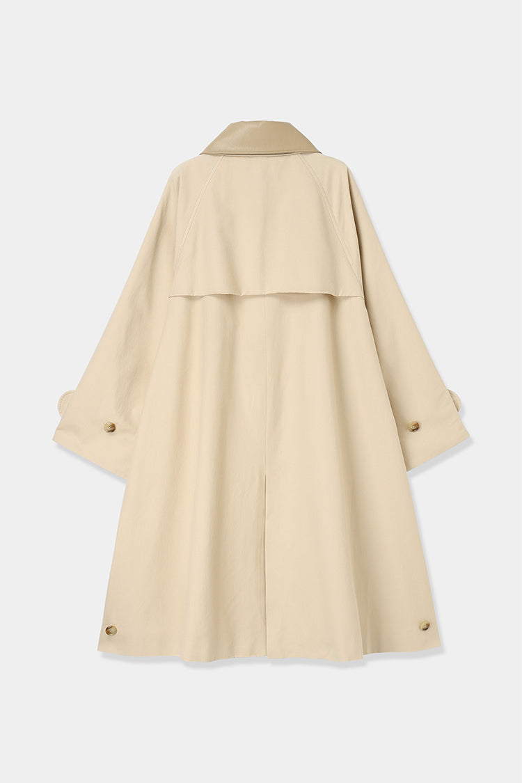 スウィッチカラースプリングコート