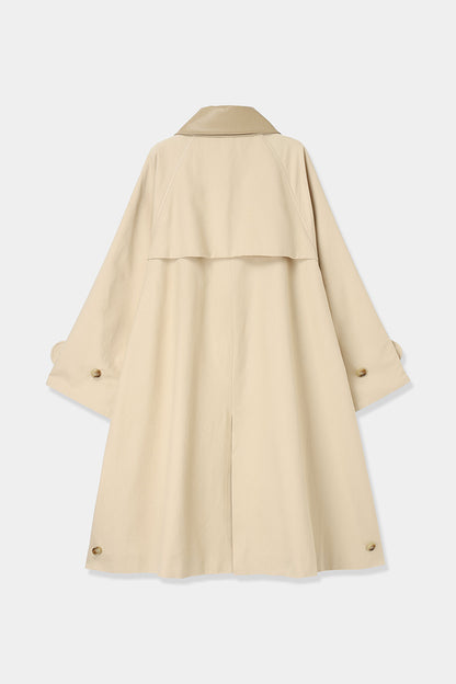 スウィッチカラースプリングコート