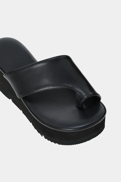 Toe Hold Platform Sandals