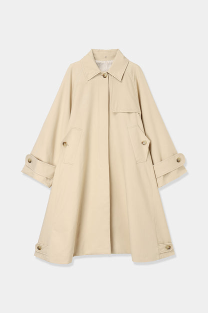 スウィッチカラースプリングコート