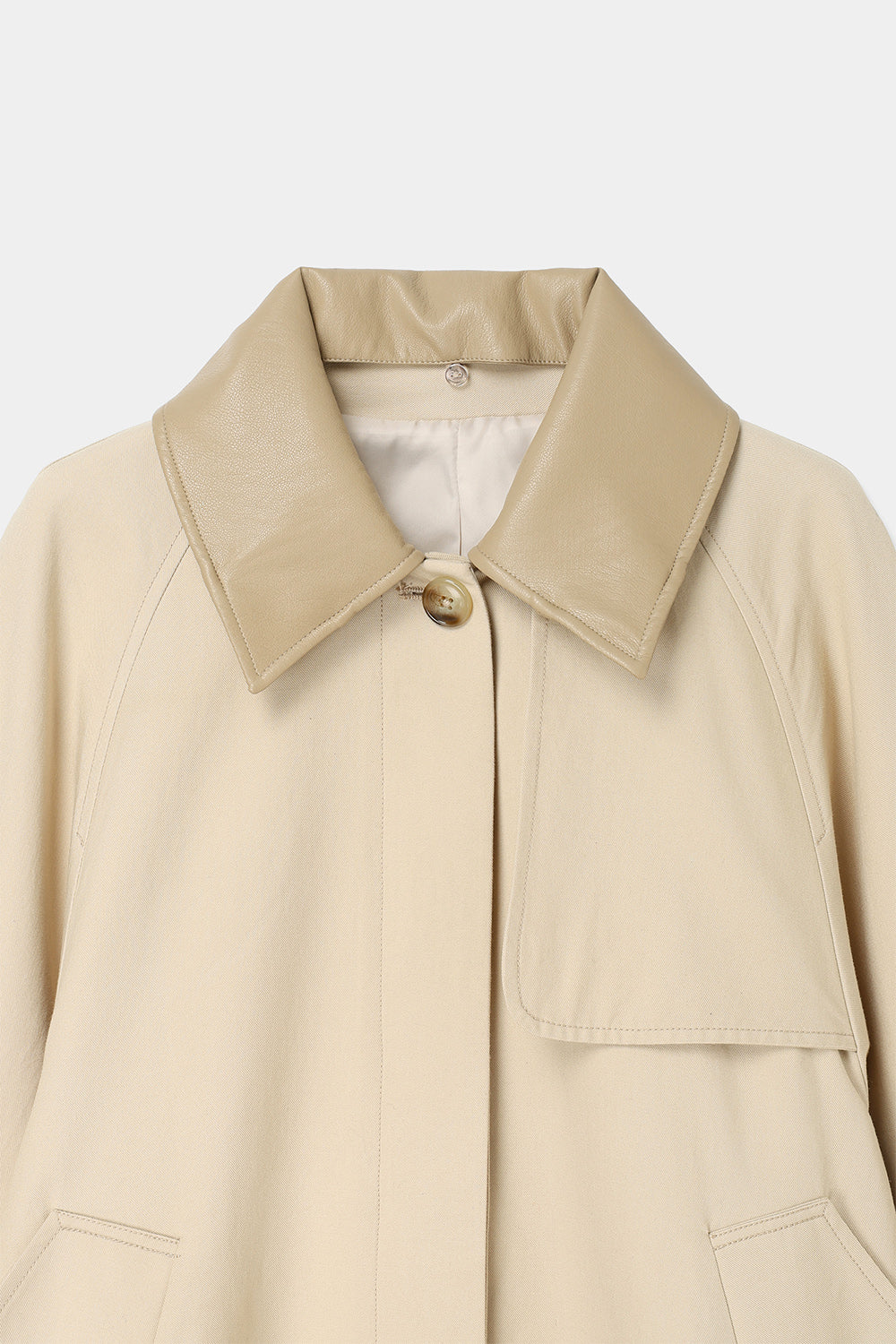 スウィッチカラースプリングコート