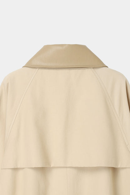 スウィッチカラースプリングコート