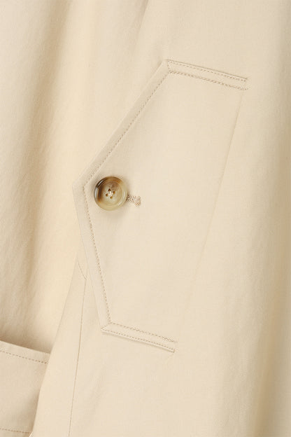 スウィッチカラースプリングコート