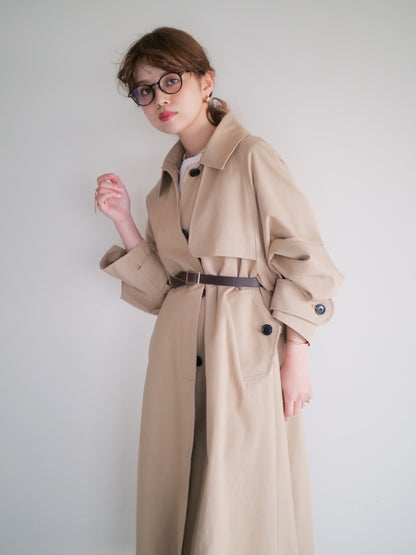 スウィッチカラースプリングコート