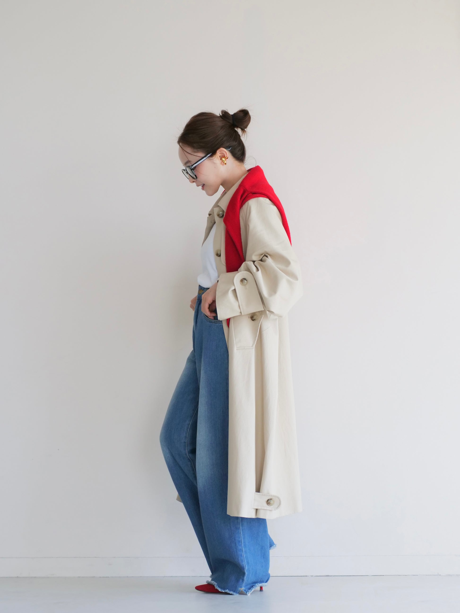 model:145cm (beige/FREE)