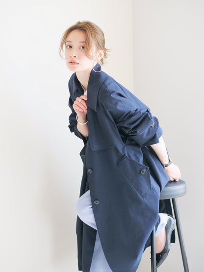 model:153cm (navy/FREE)
