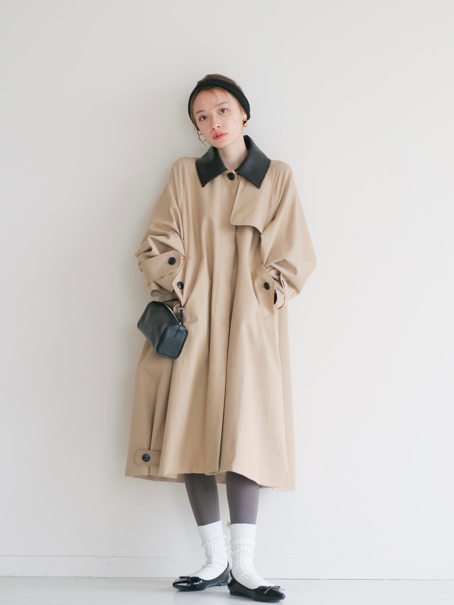 model:153cm (camel/FREE)