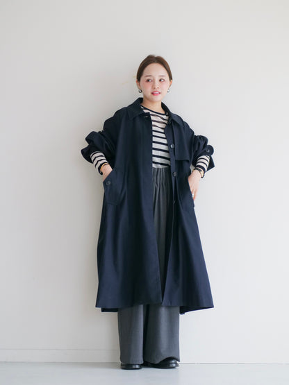 model:145cm (navy/FREE)