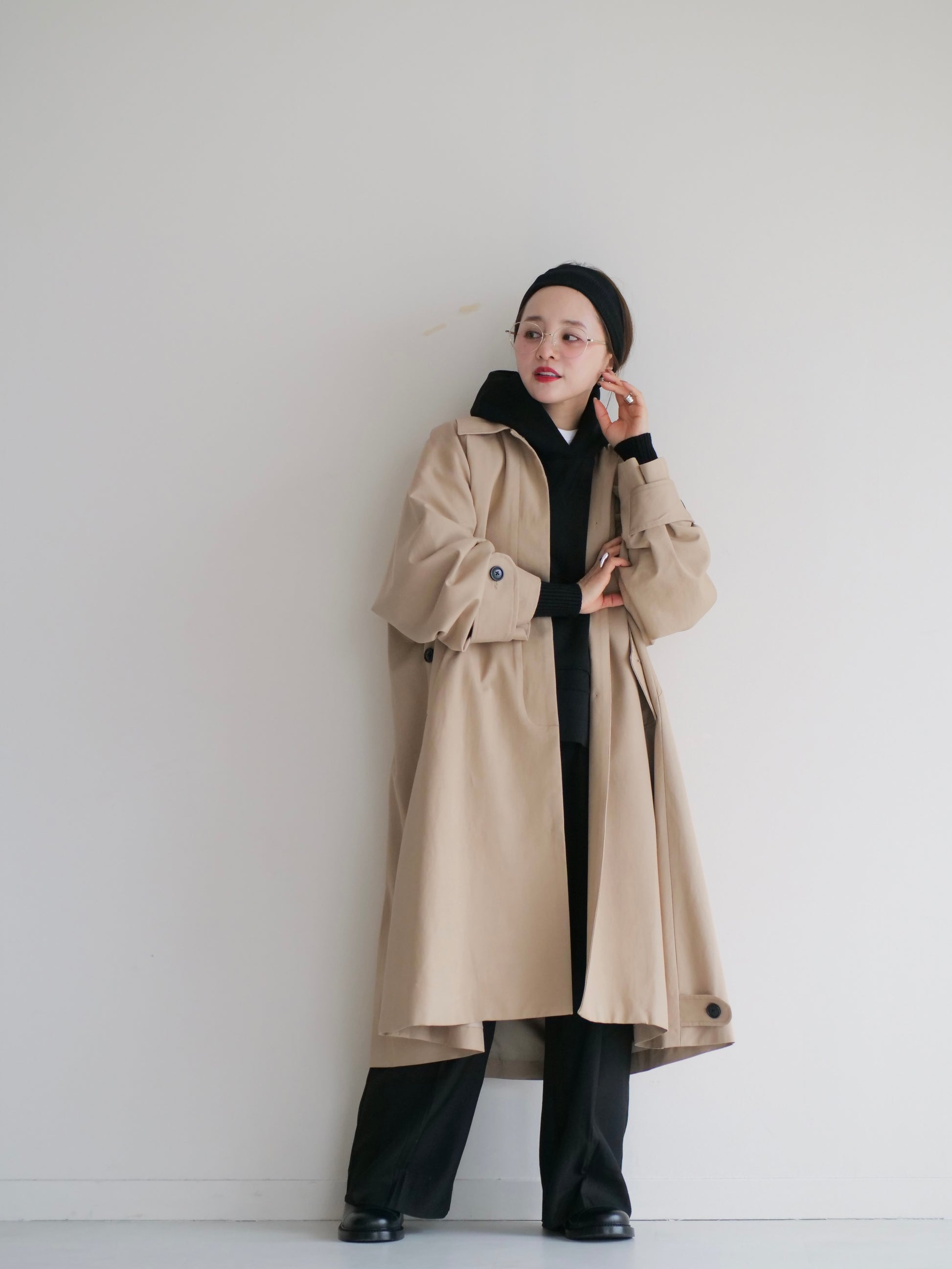 model:145cm (camel/FREE)