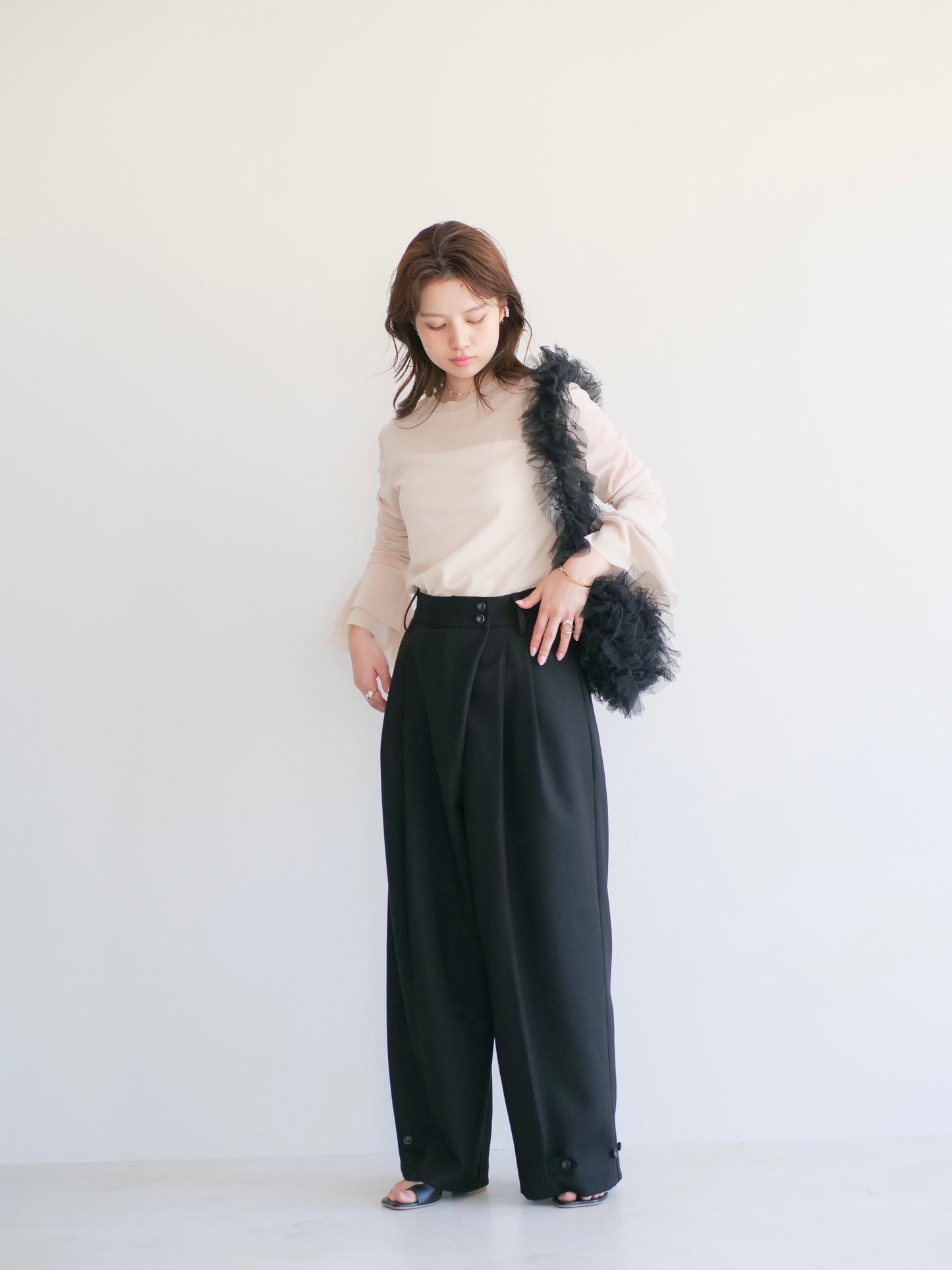 model:150cm (black/short)