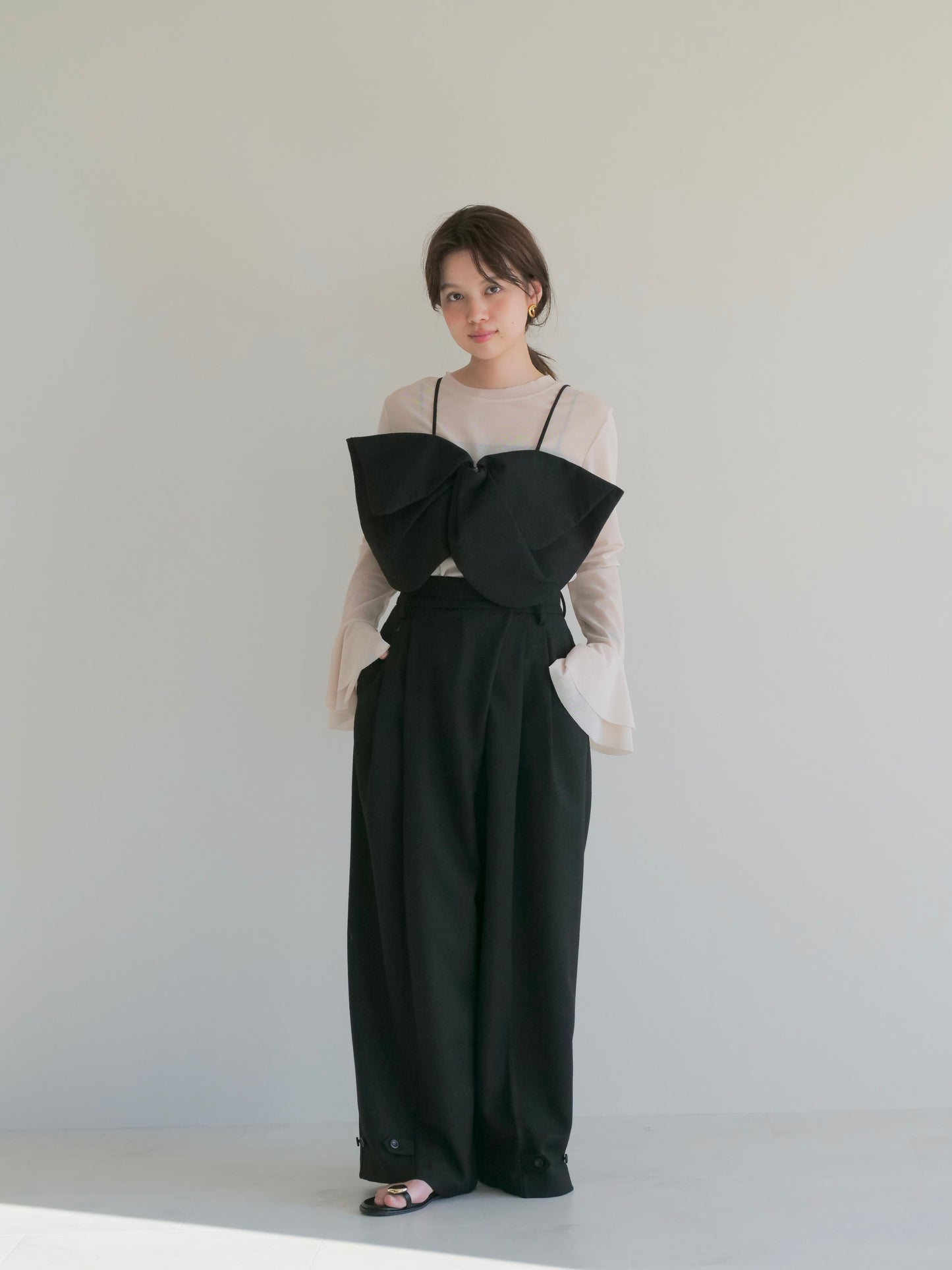 model:150cm (black/short)