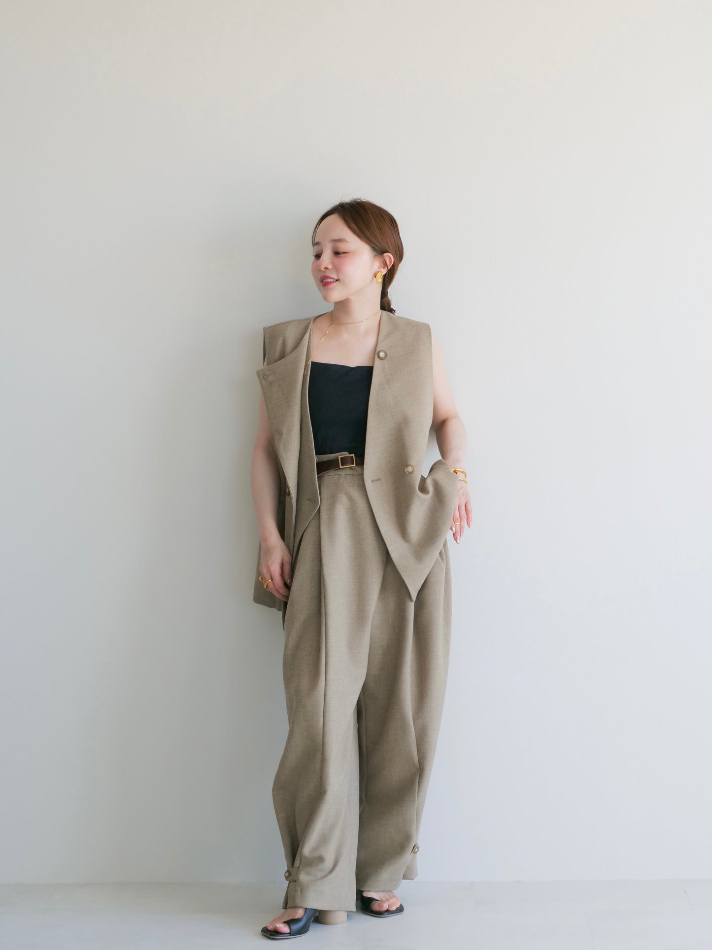 model:145cm (beige/FREE)