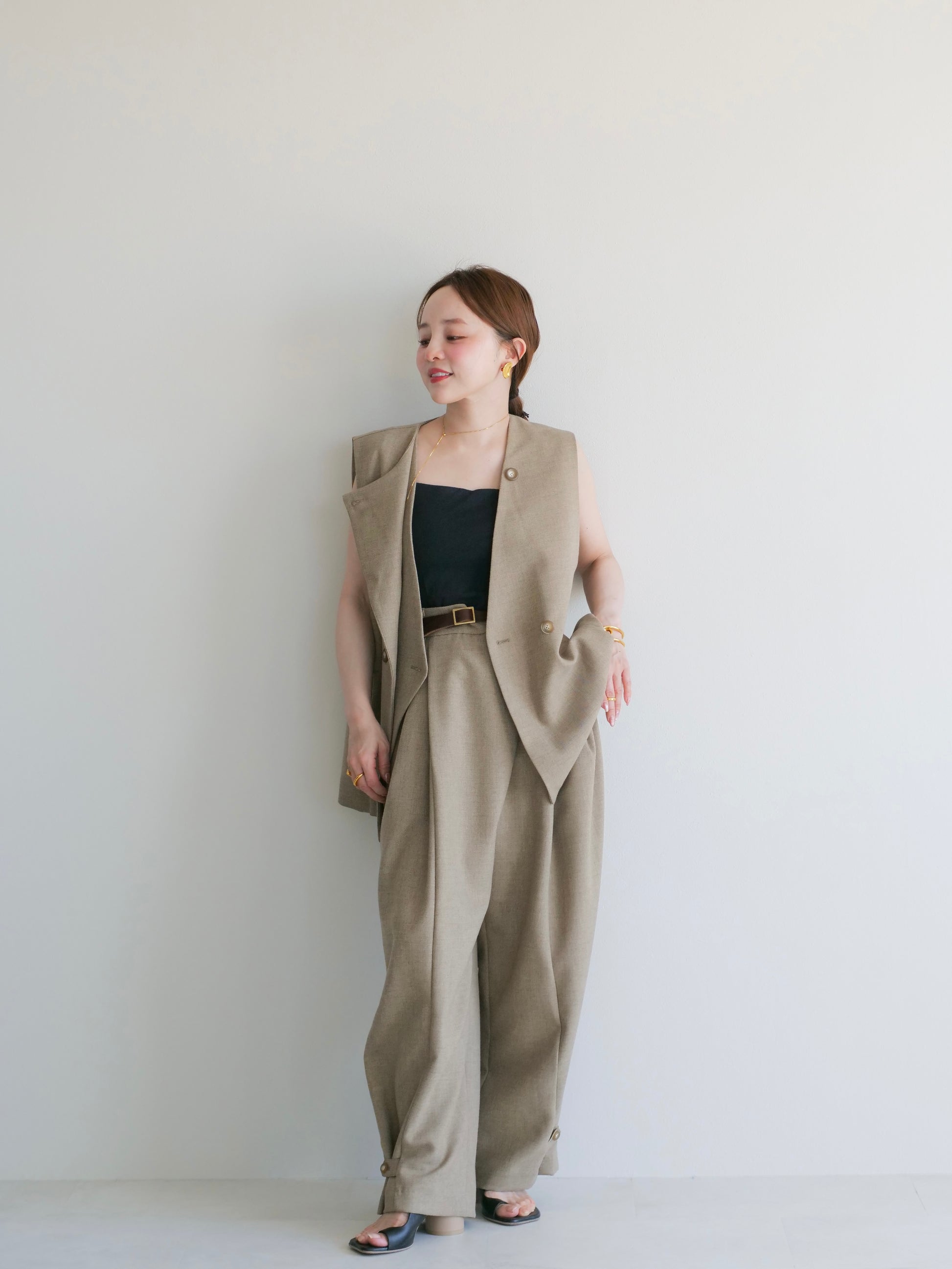 model:145cm (beige/FREE)