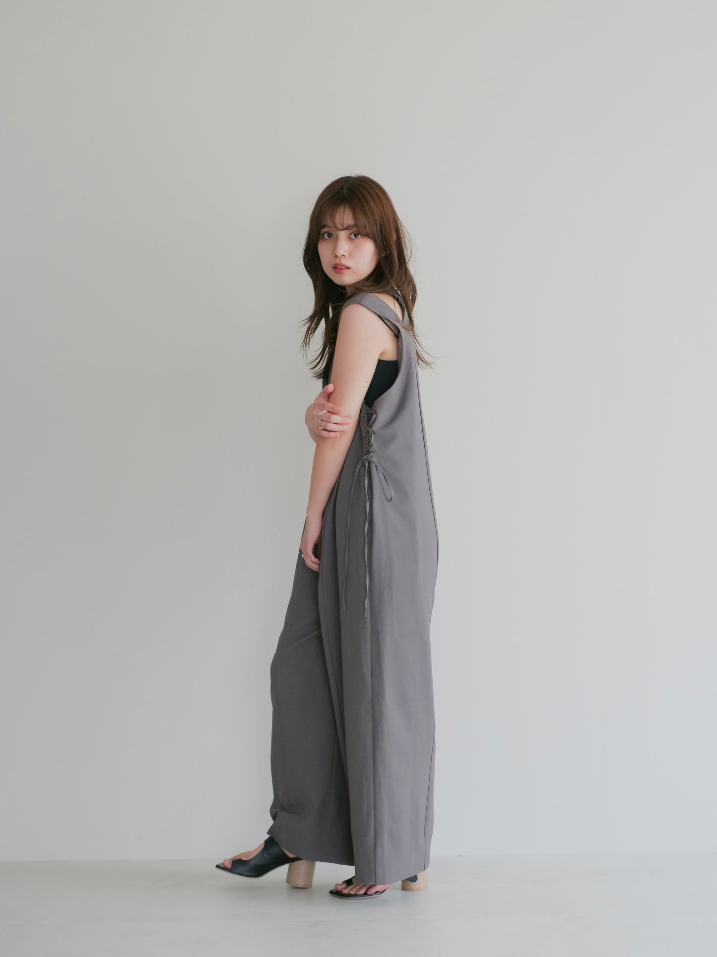 model:151cm (gray/long)