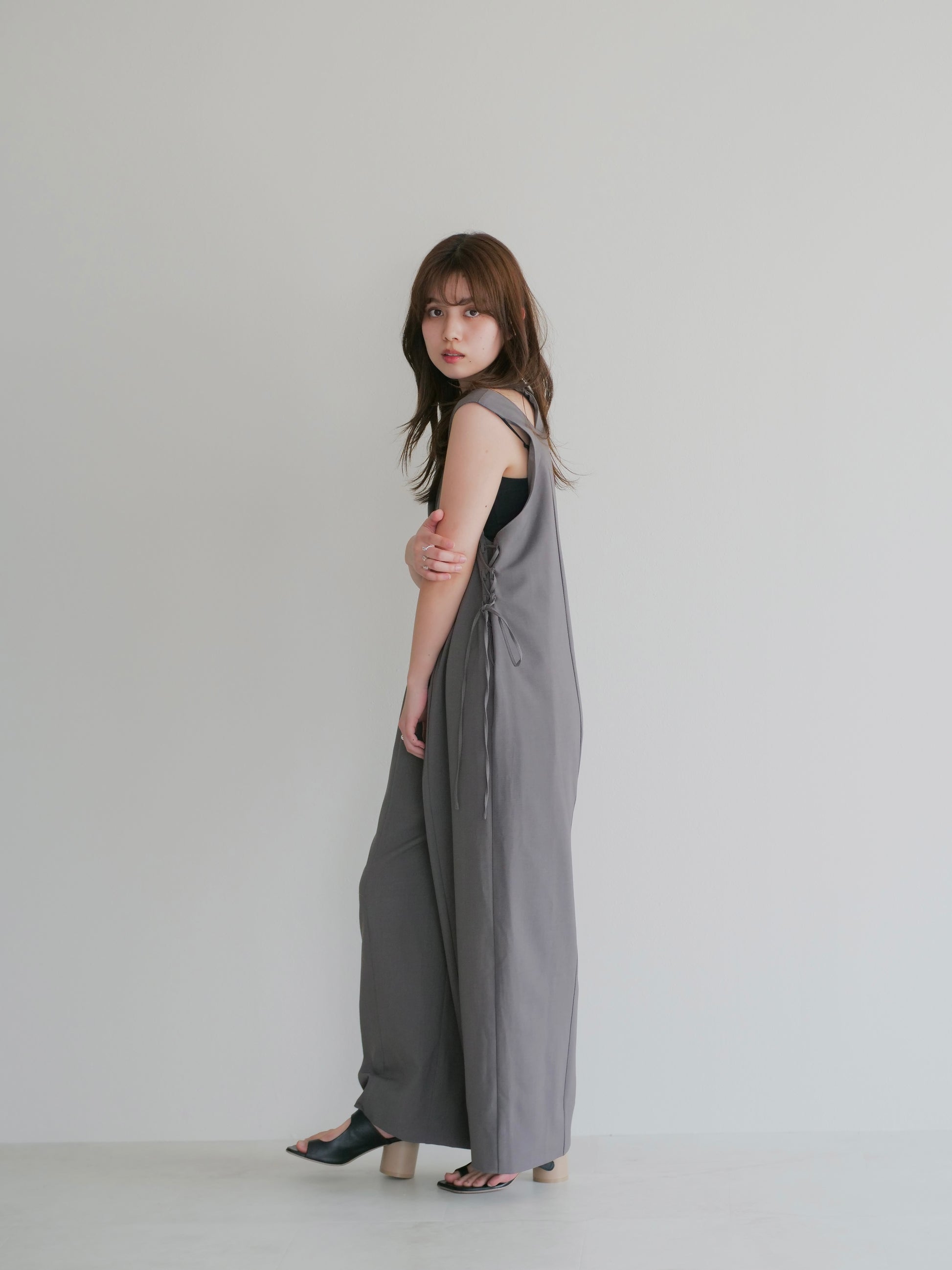 model:151cm (gray/long)
