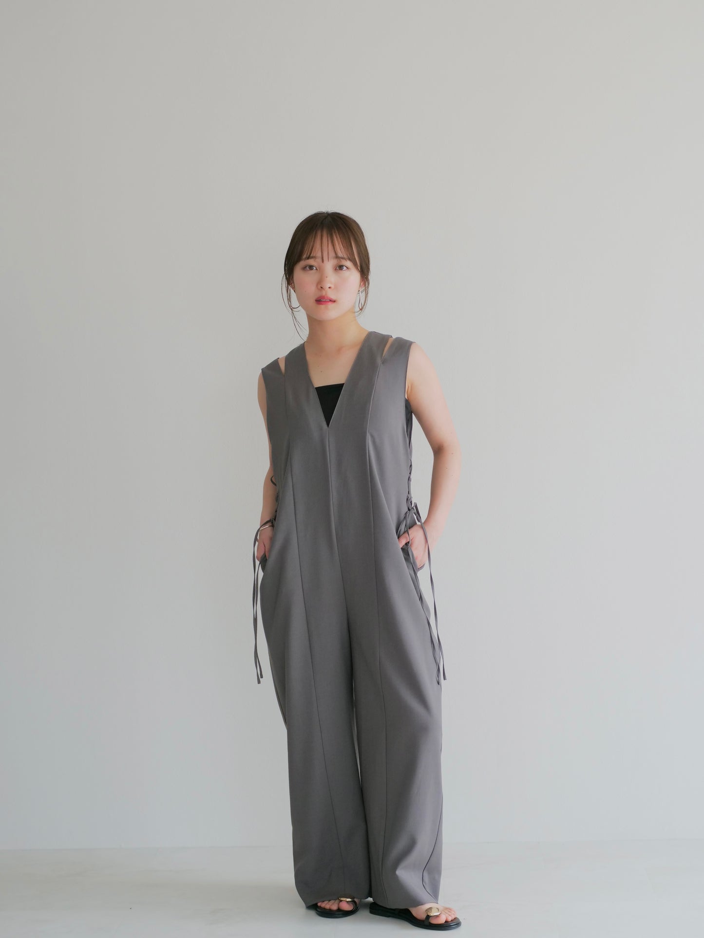 model:148cm (gray/short)