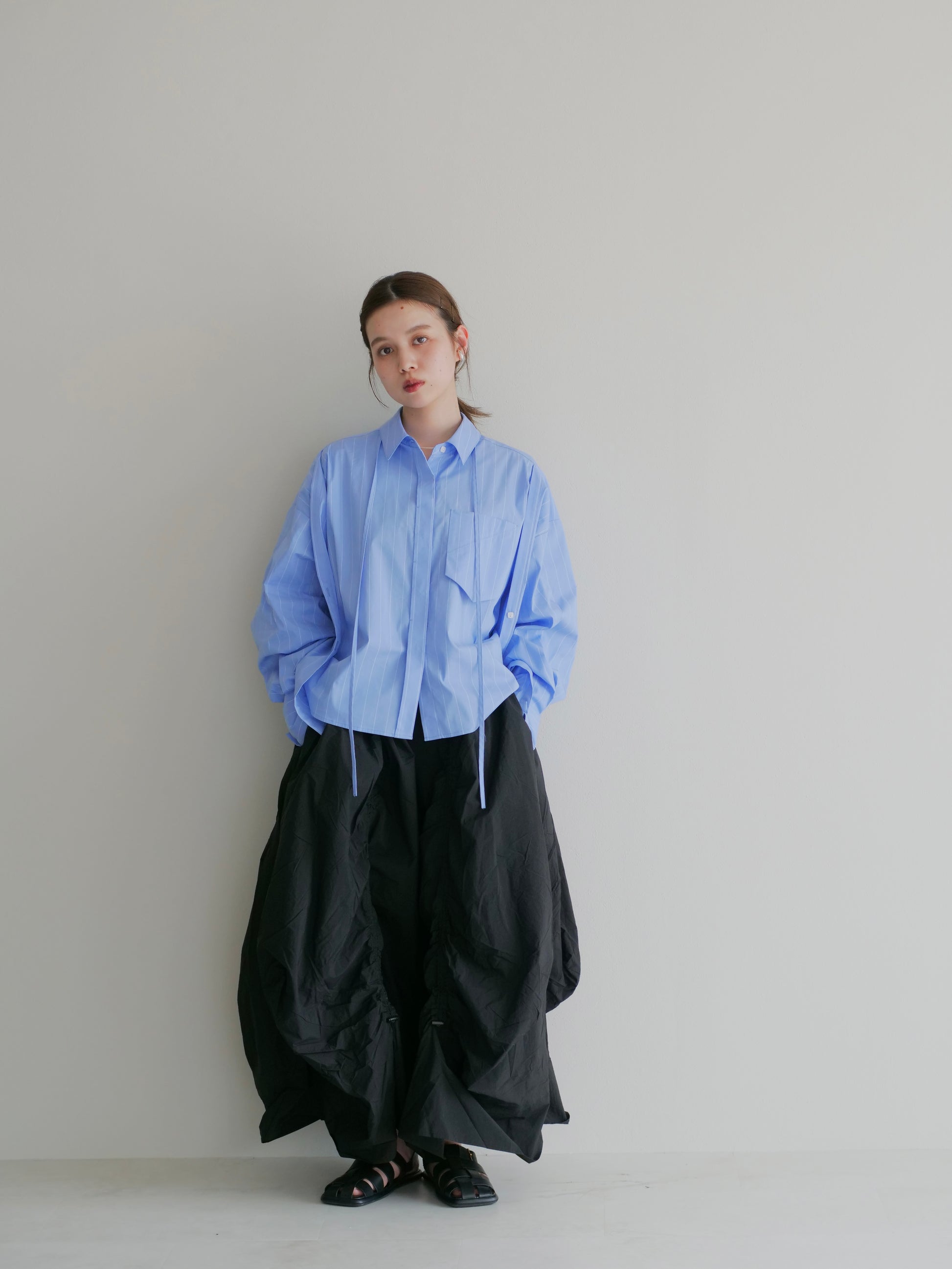 model:151cm (black/short)