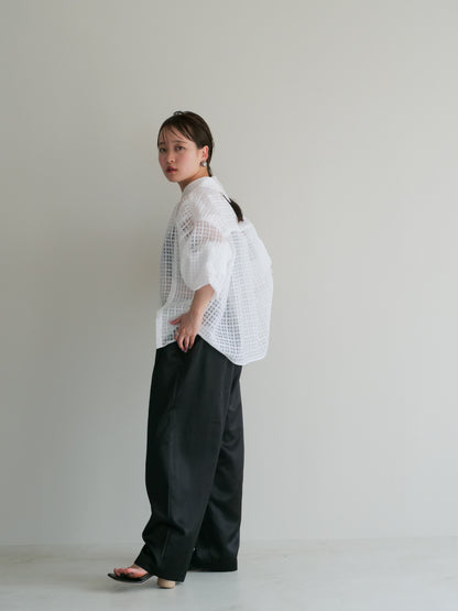 model:148cm (black/short)