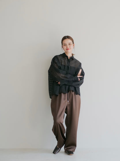 model:151cm (brown/short)