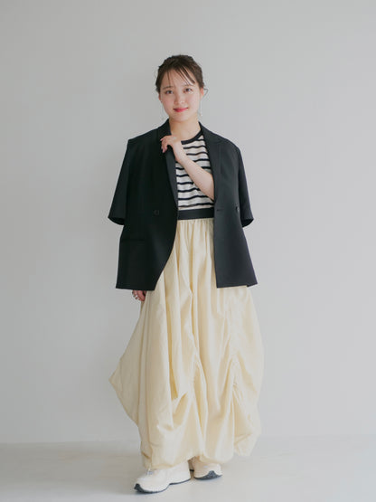 model:148cm (beige/short)