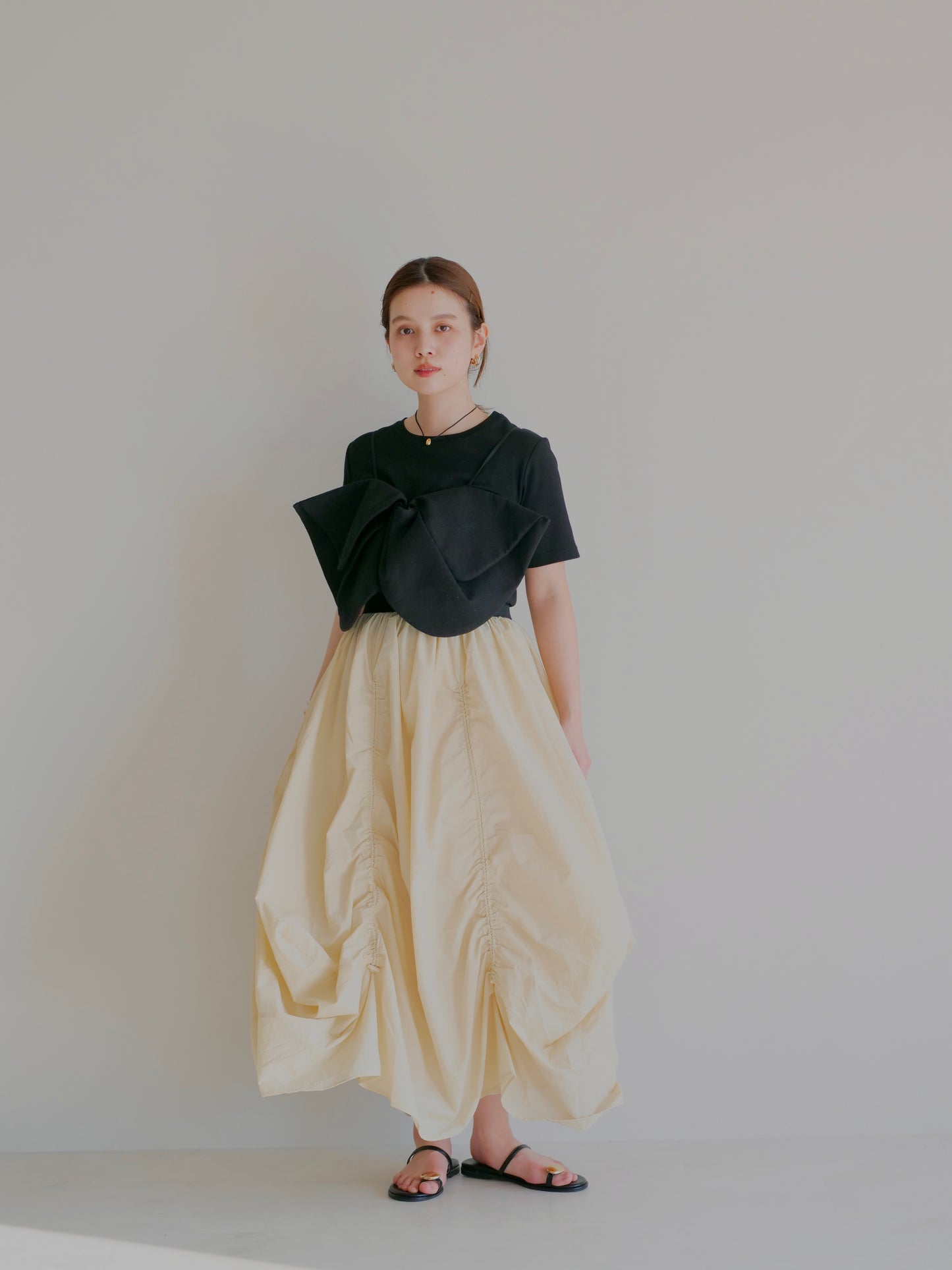 model:151cm (beige/short)