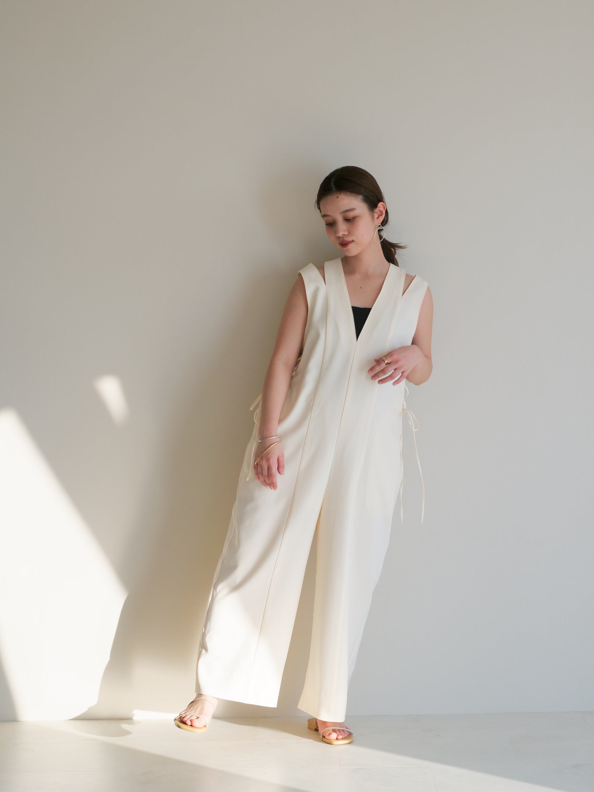 model:151cm (ecru/short)