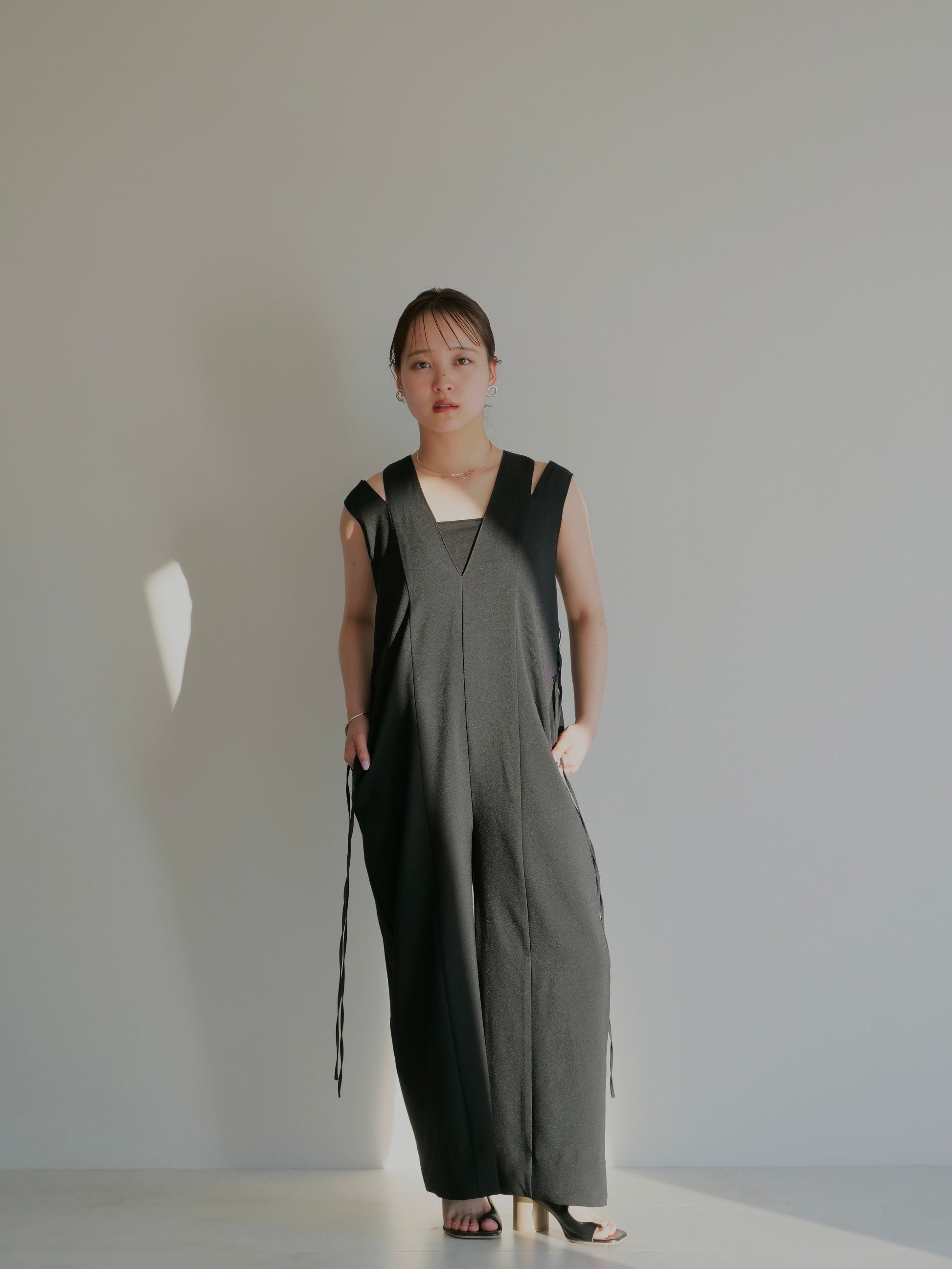 model:148cm (black/short)
