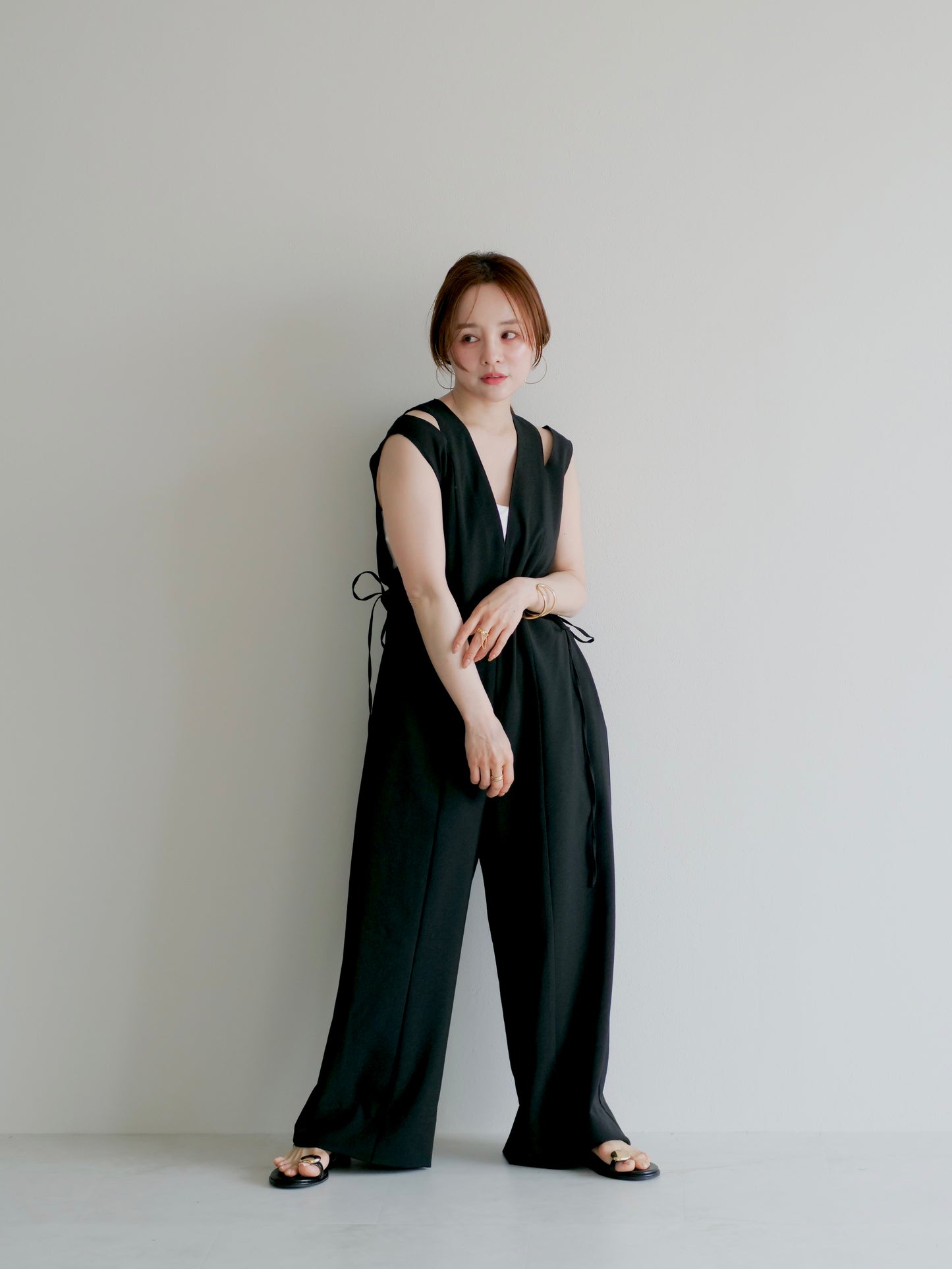 model:145cm (black/short)