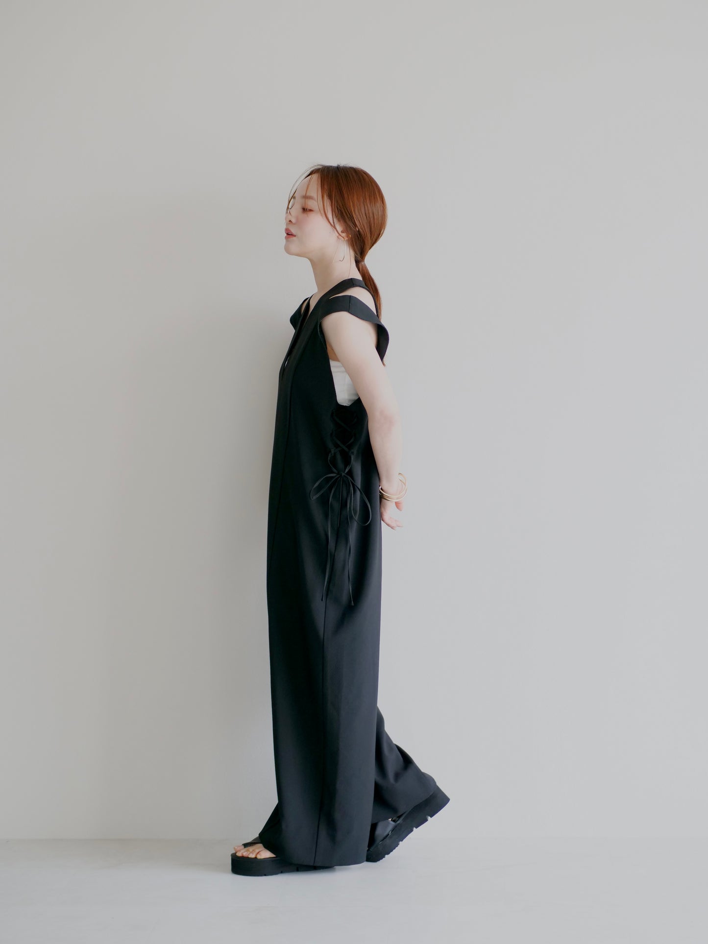 model:145cm (black/short)