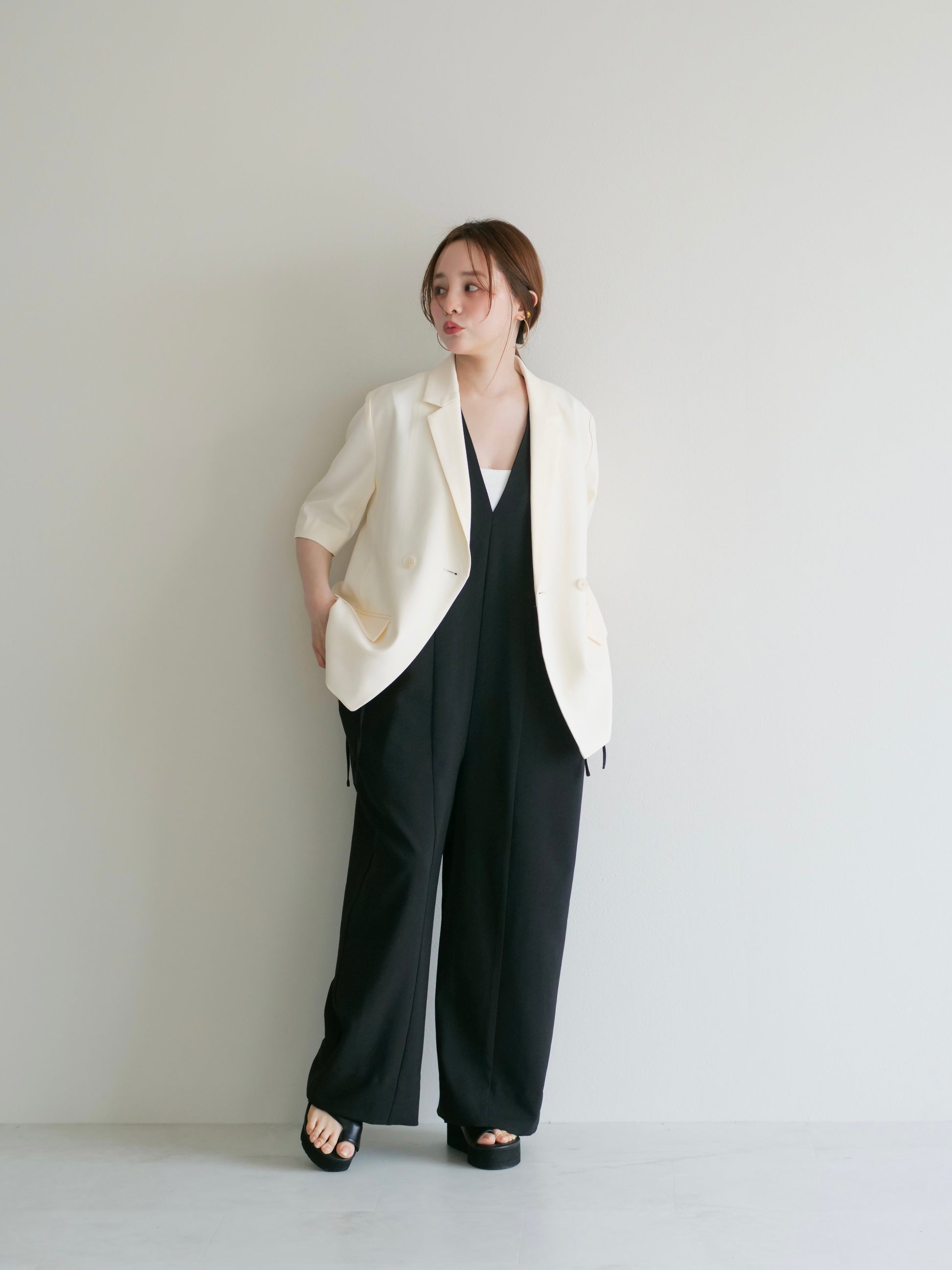model:145cm (black/short)
