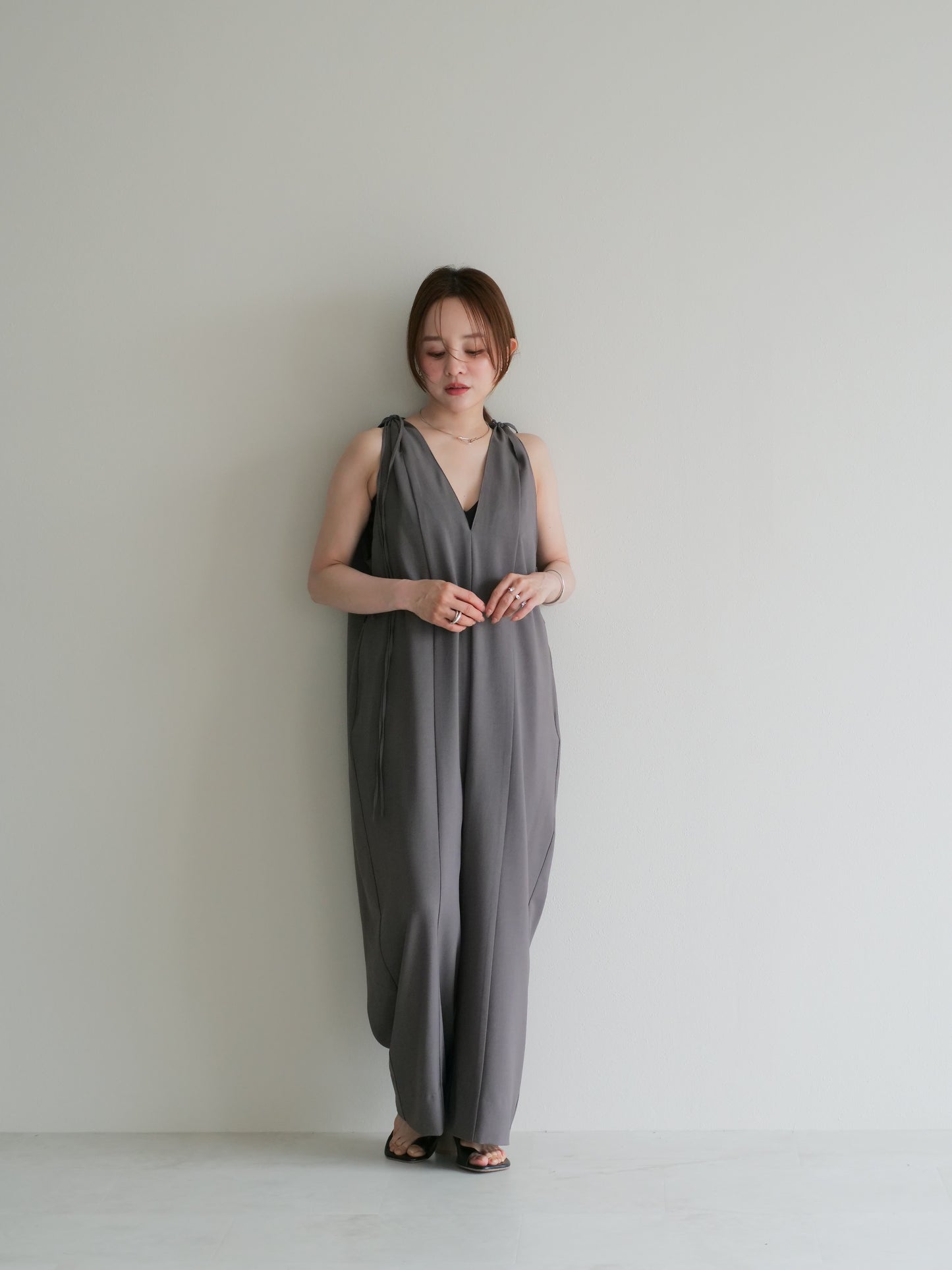 model:145cm (gray/short)