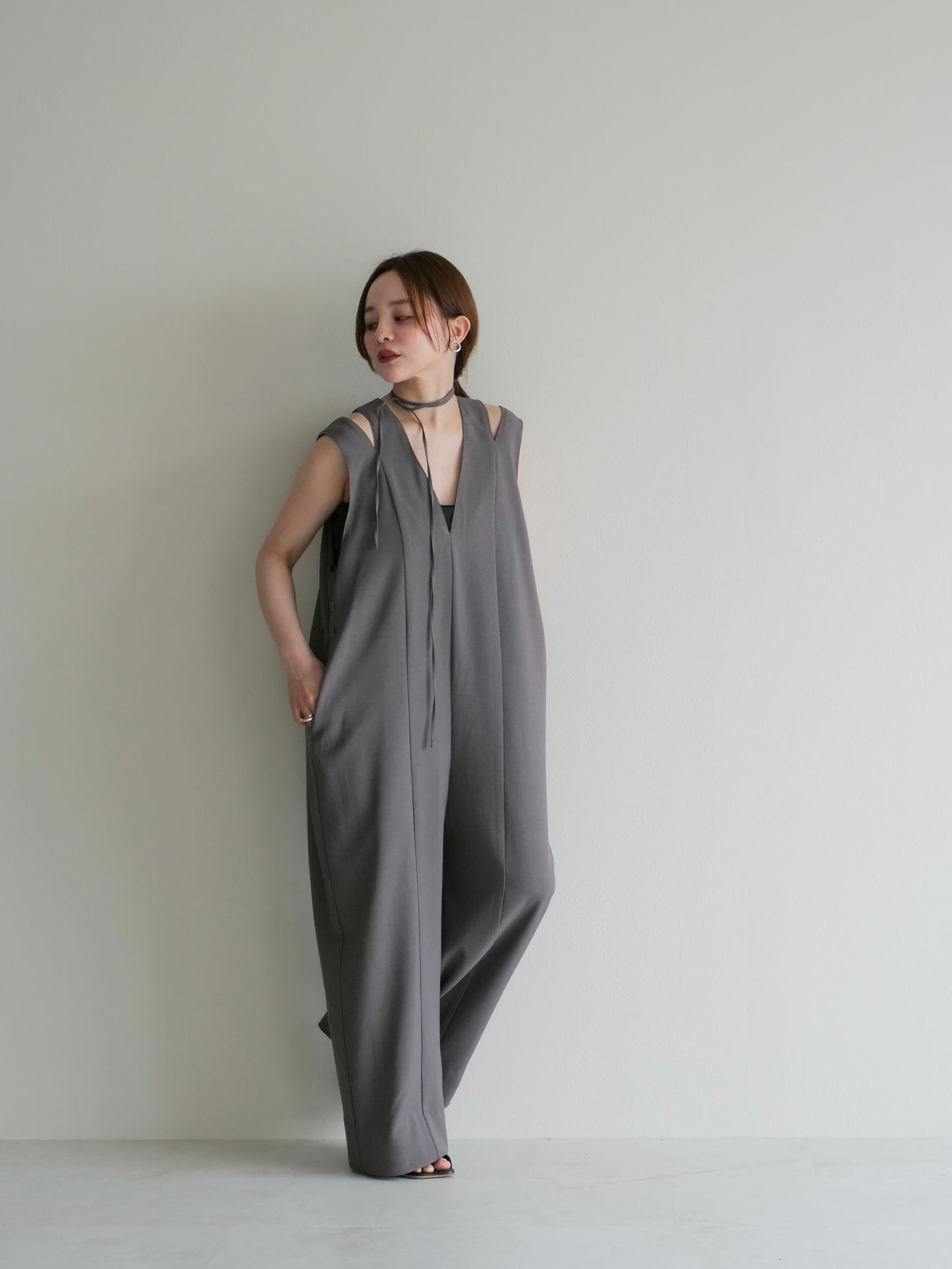 model:145cm (gray/short)