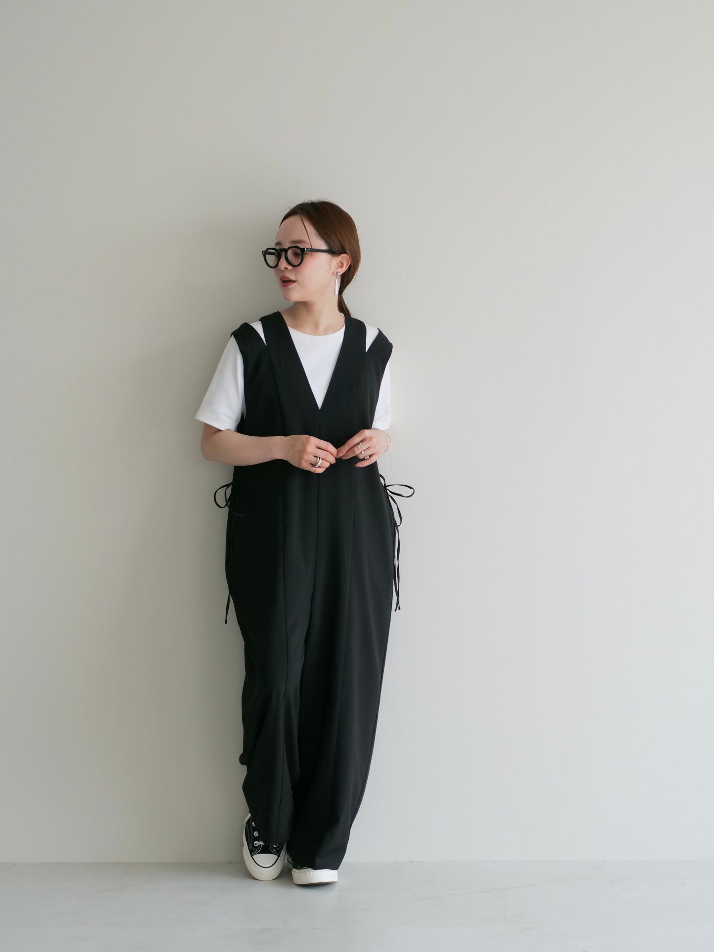 model:145cm (black/short)