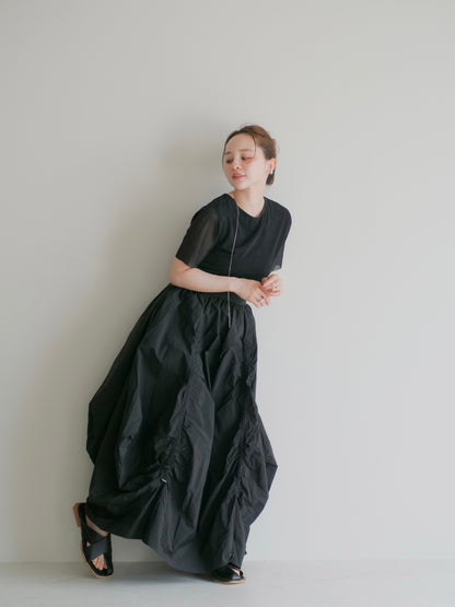 model:145cm (black/short)