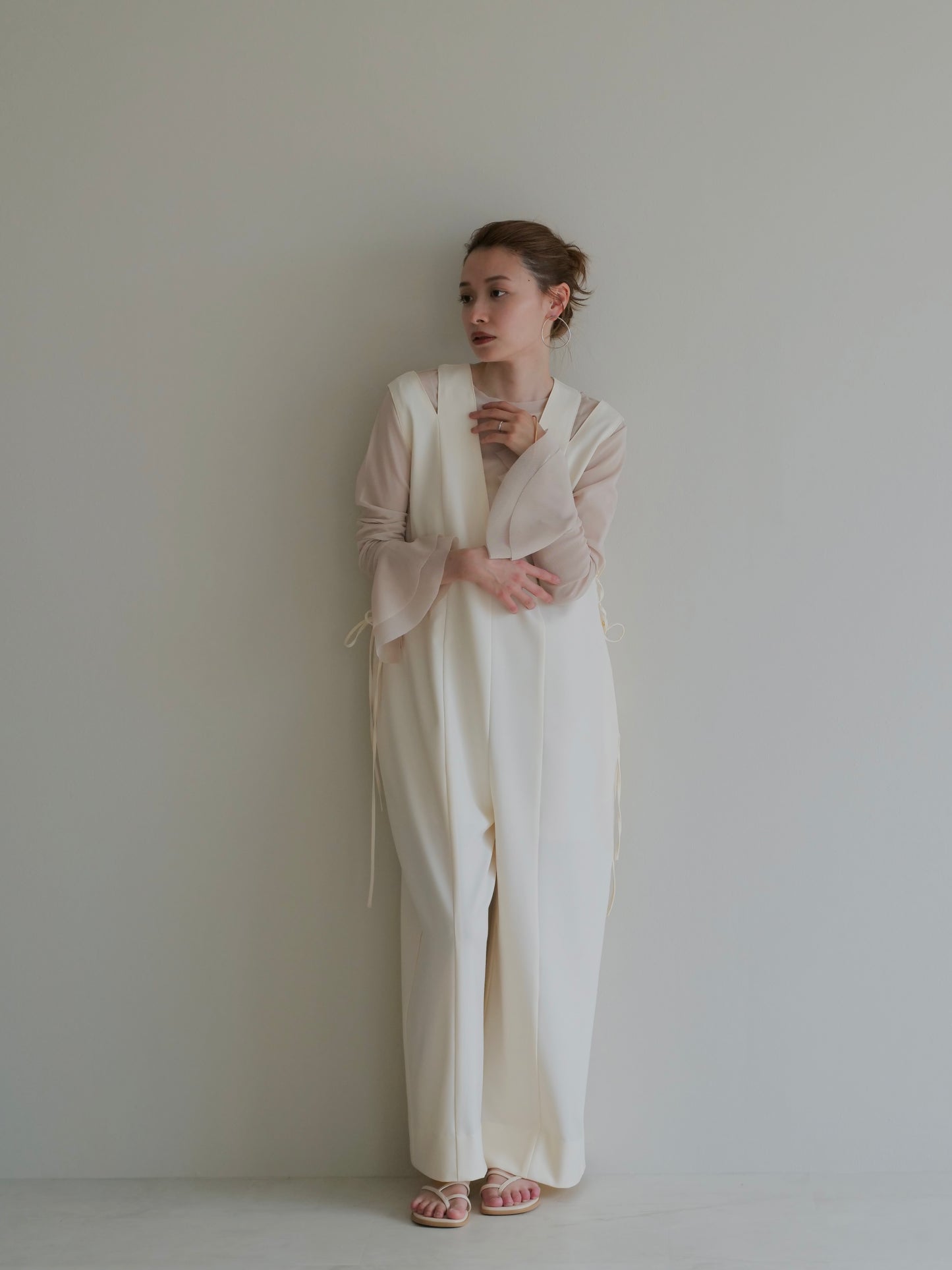 model:153cm (ecru/long)