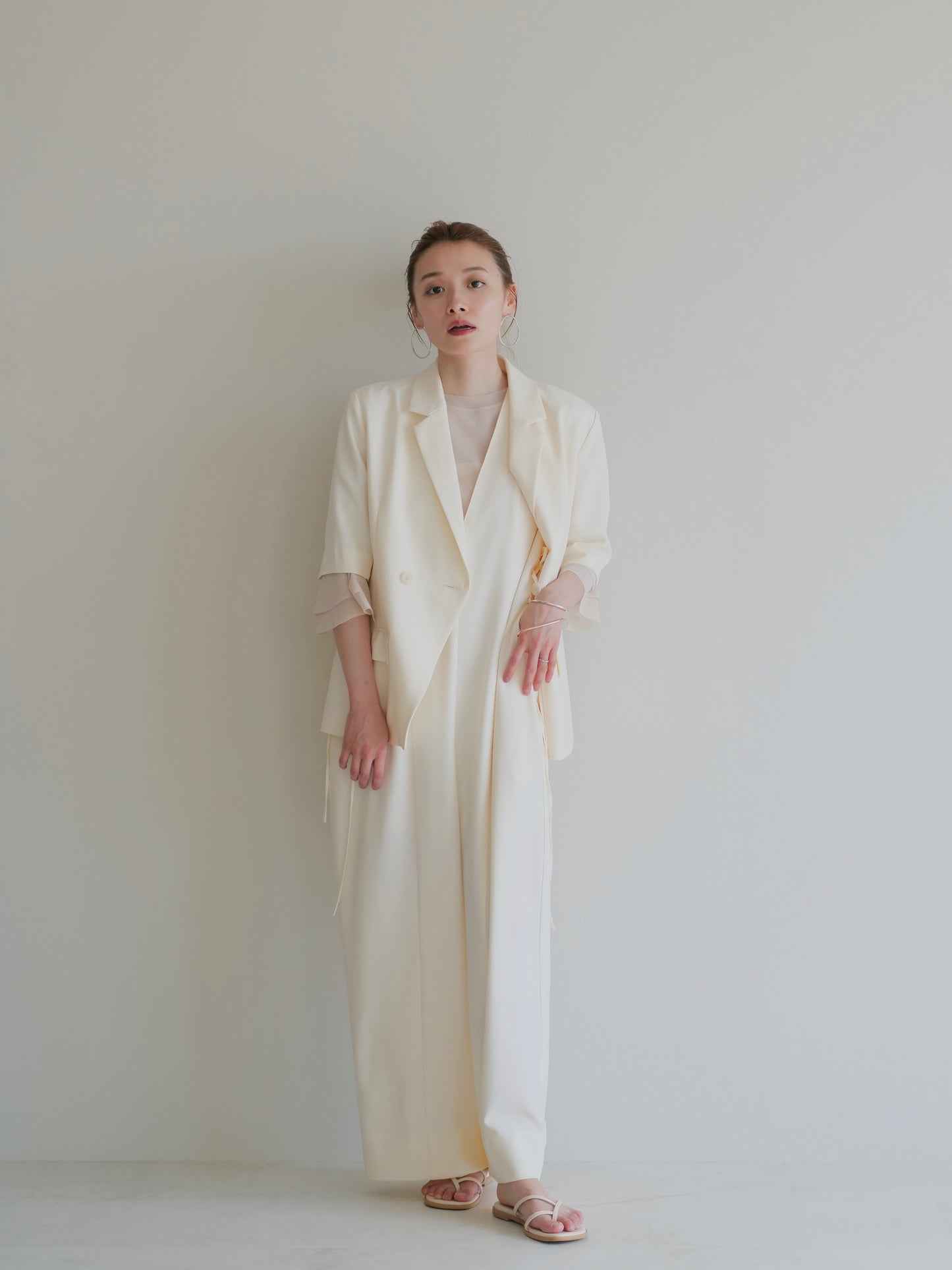model:153cm (ecru/FREE)