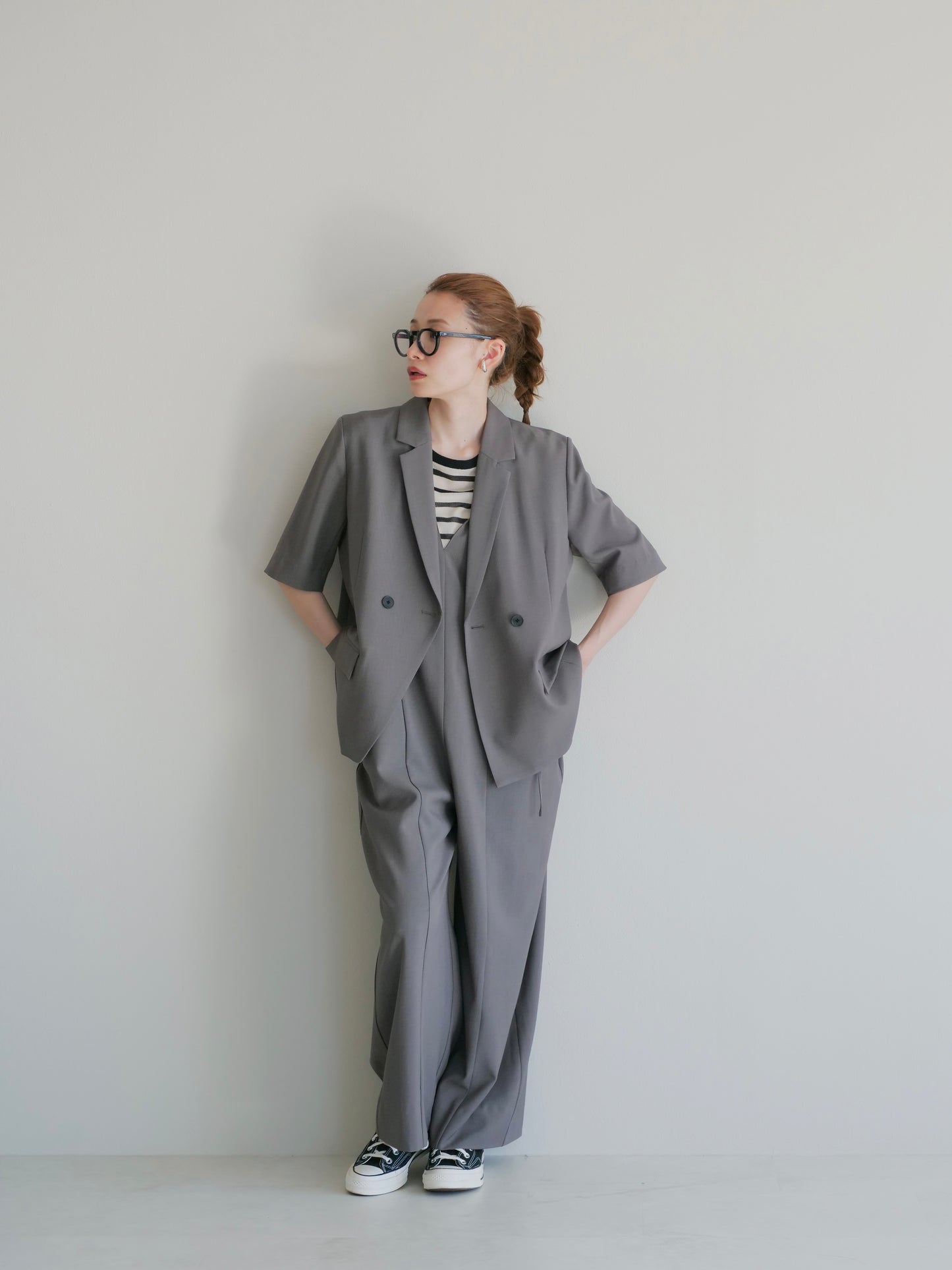 model:153cm (gray/long)