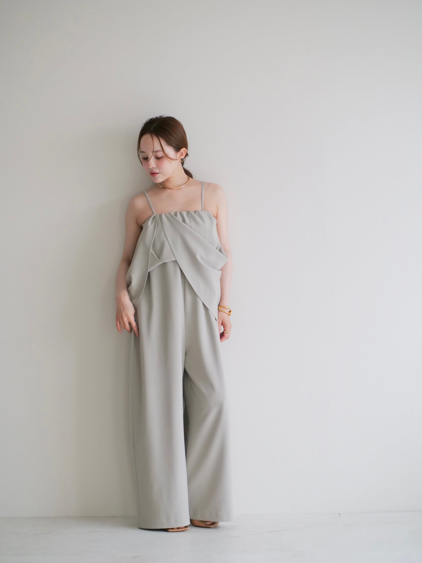 model:145cm (greige/short)