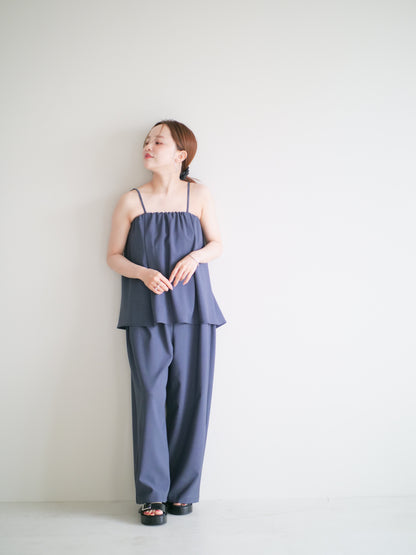 model:145cm (blue gray/short)