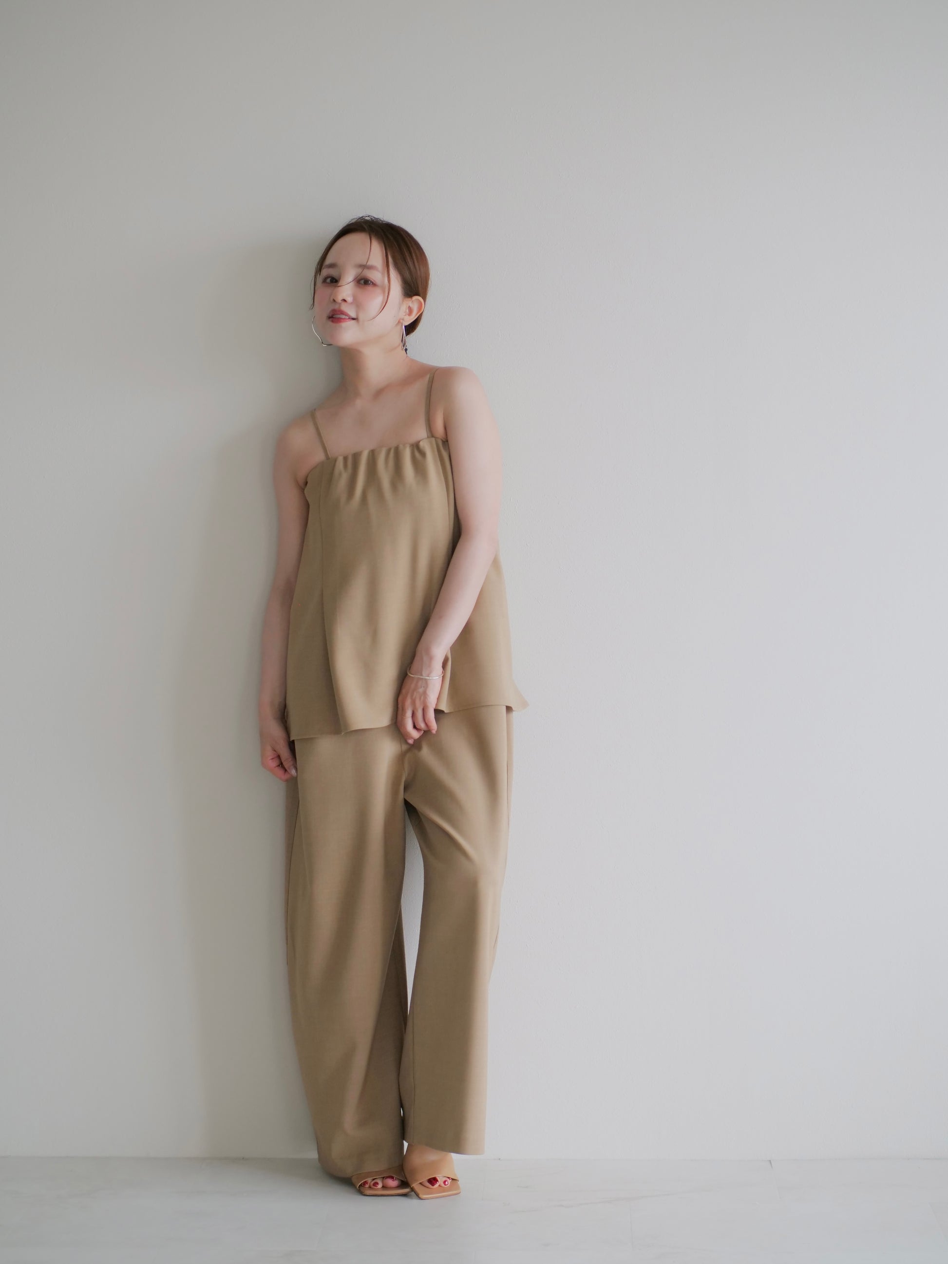 model:145cm (yellow beige/short)