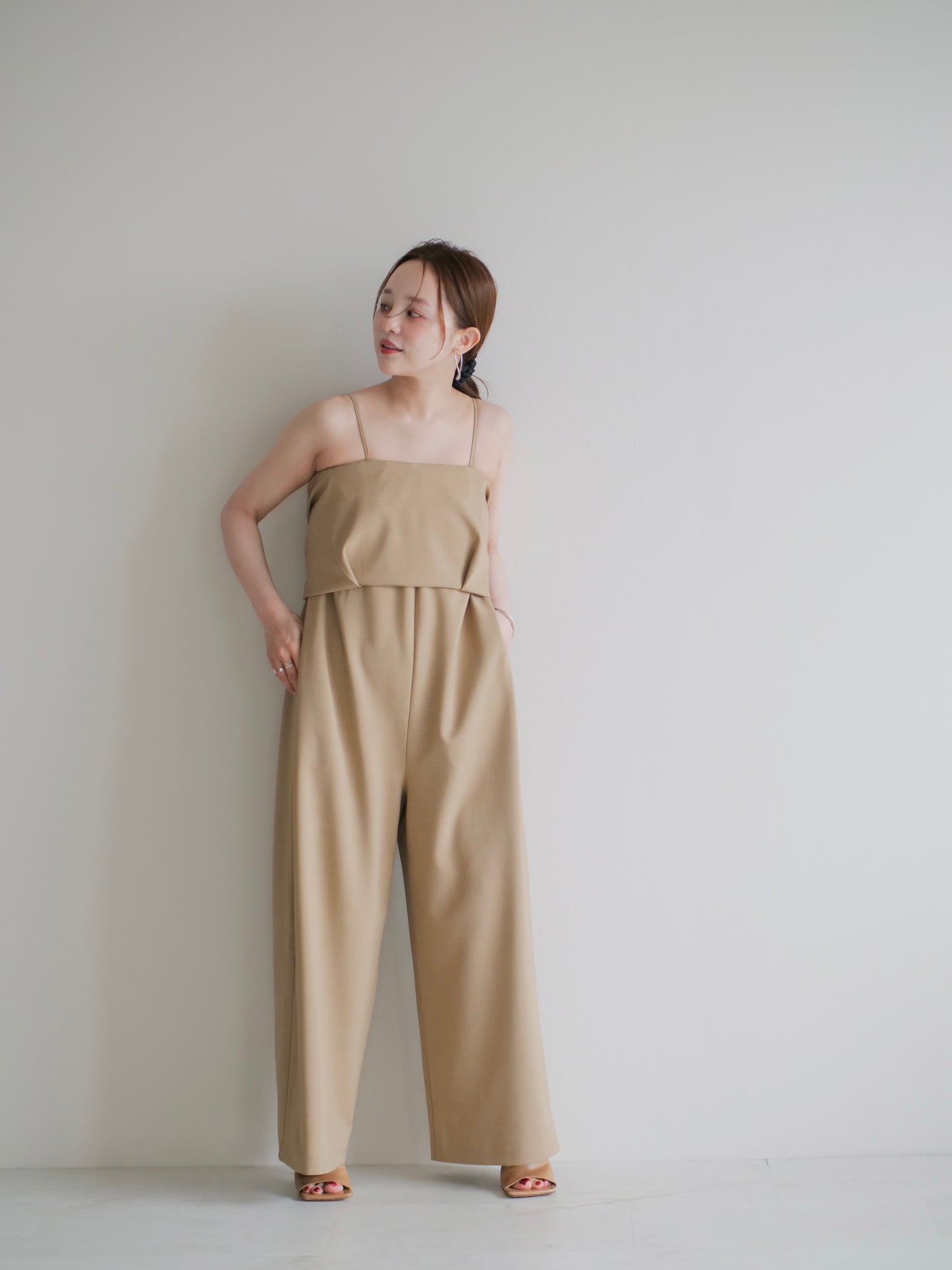 model:145cm (yellow beige/short)