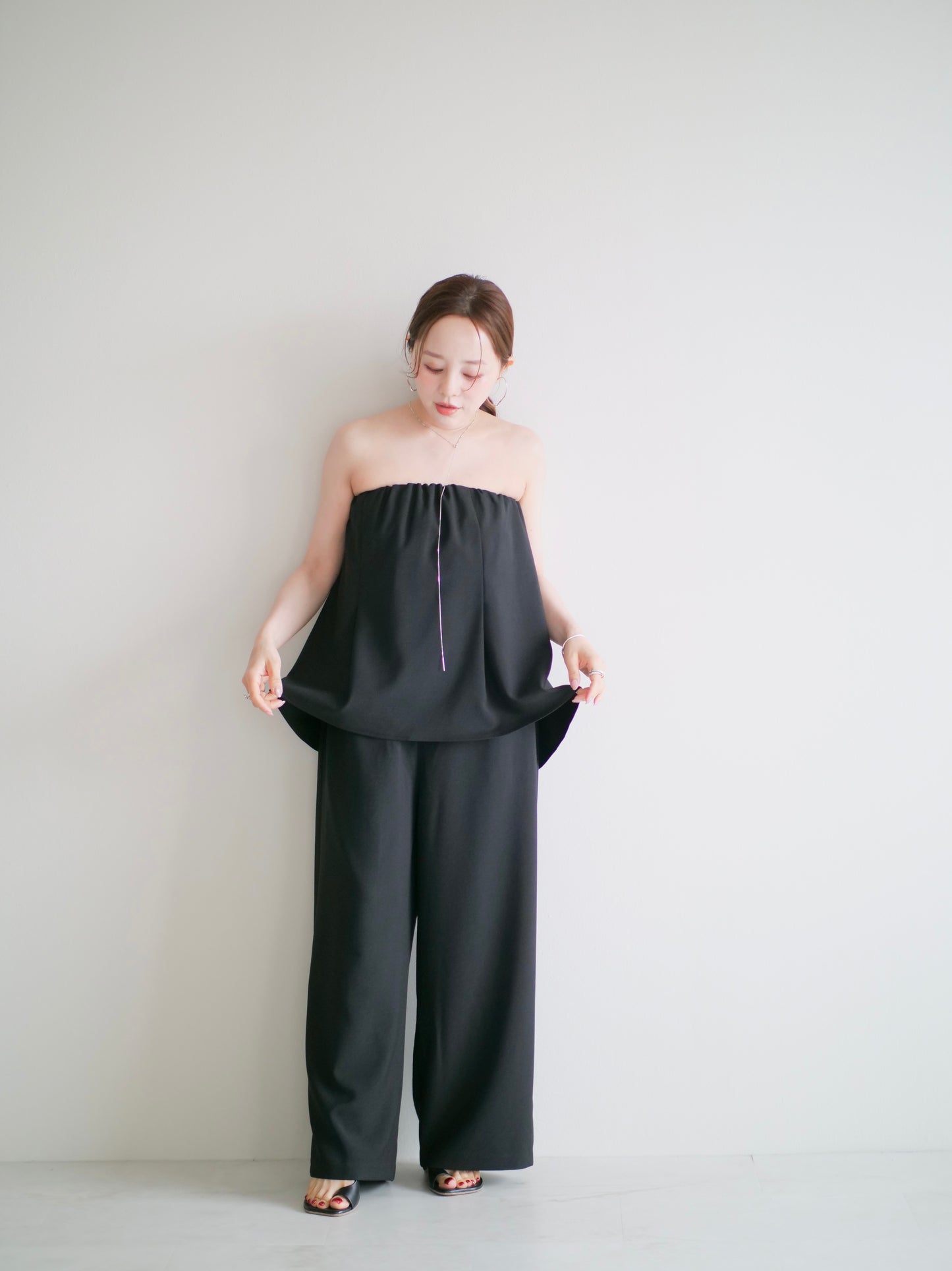 model:145cm (black/short)
