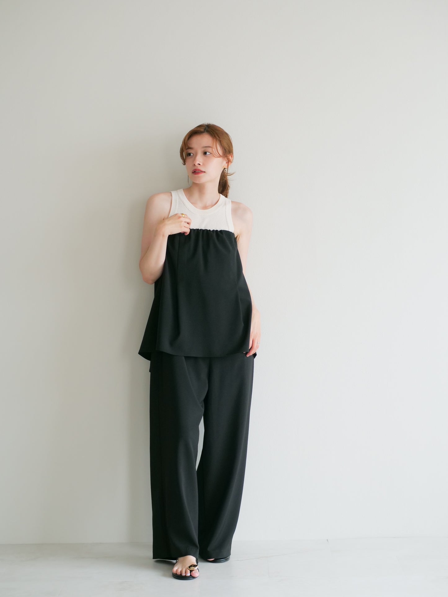 model:153cm (black/long)